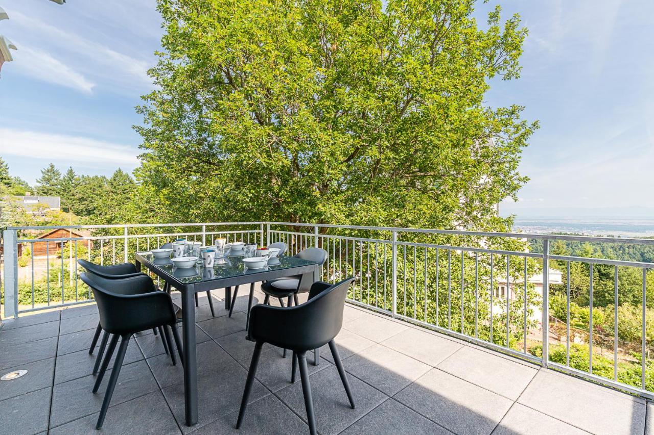 Gites Openroc - Vue Imprenable Sur Colmar Trois-Épis Exterior foto